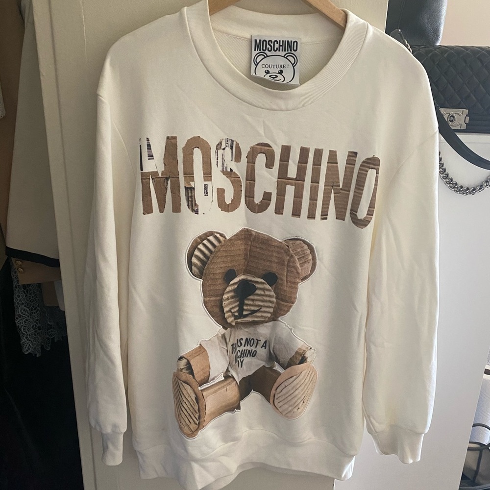Moschino teddy bear print sweatshirt